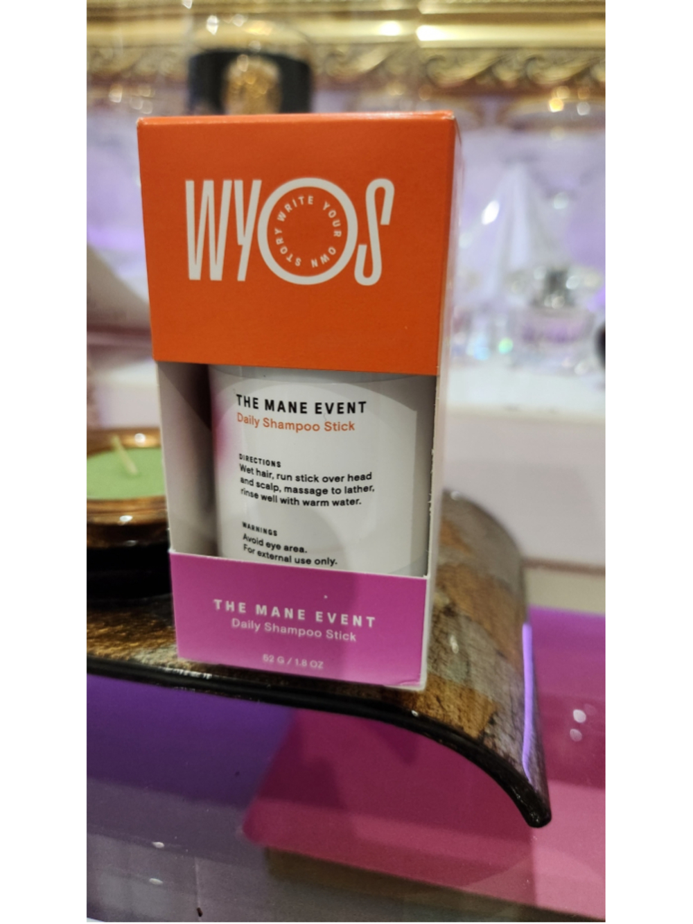 WYOS The Mane Event Daily Shampoo Stick
